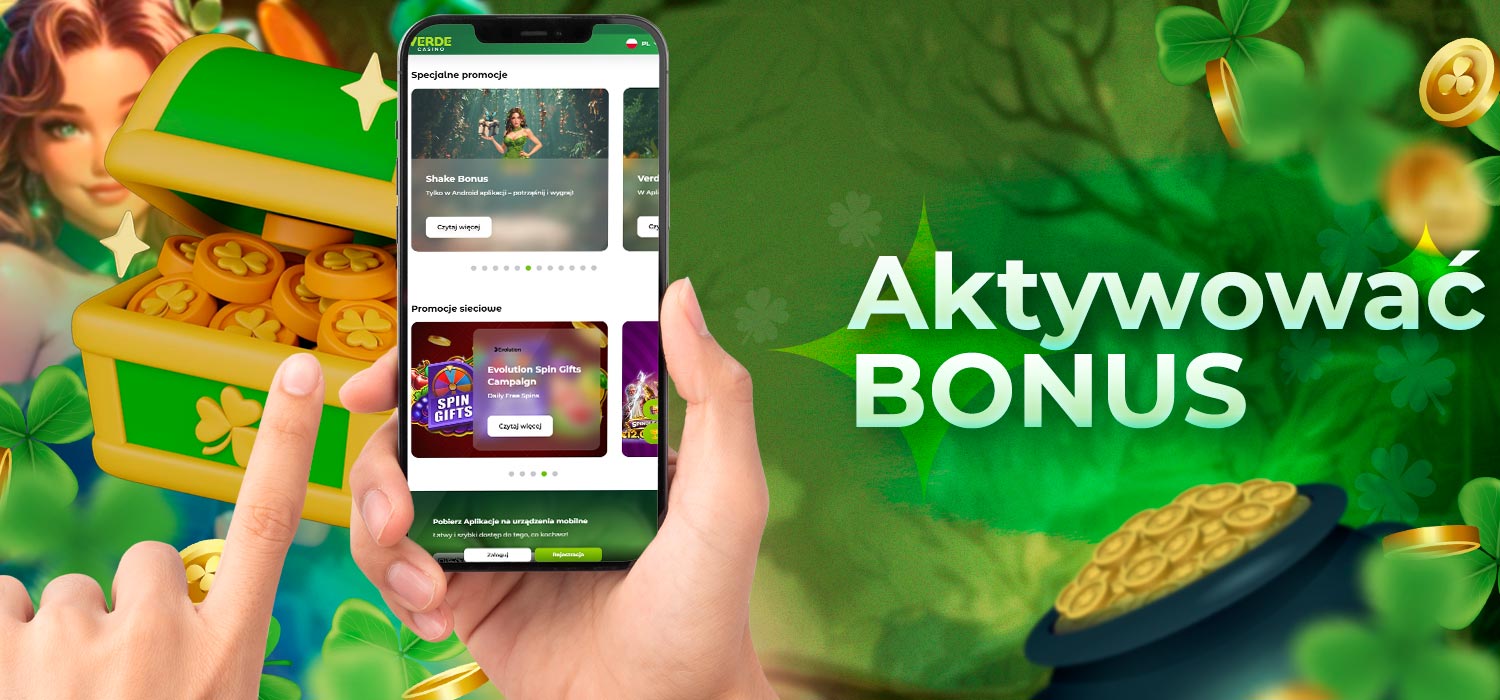 Aktywuj bonusy, aby móc z nich korzystać.