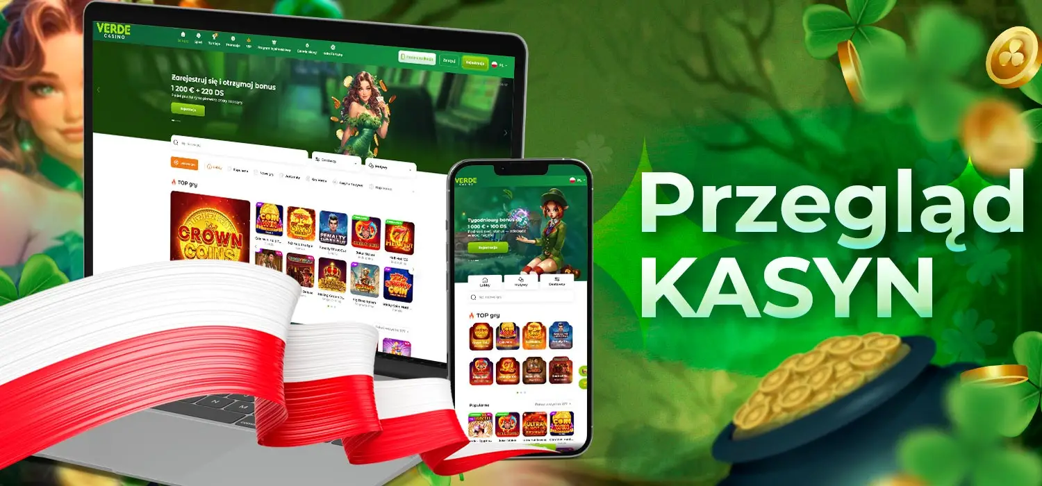 Przegląd popularnego kasyna online do zakładów Verde Casino.