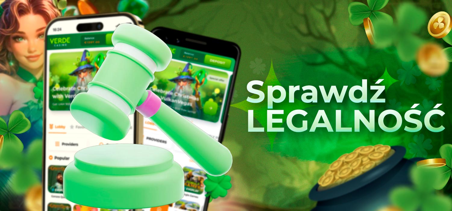 Sprawdź, czy kasyno online jest legalne.