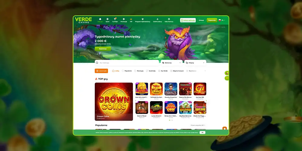 Oficjalna strona kasyna online do zakładów.